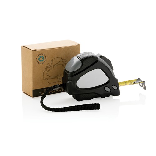 Mètre ruban Auto stop 5M/19mm en plastique recyclé RCS - 4
