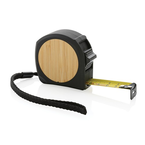 Mètre ruban 5M/19mm en plastique recyclé RCS et bambou - 2