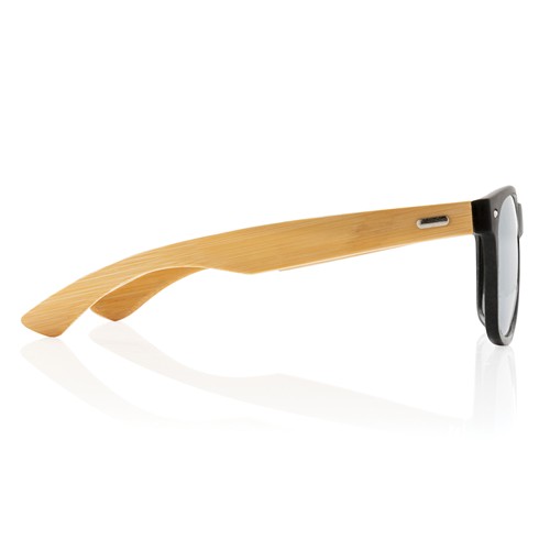 Lunettes de soleil en bambou et plastique recyclé RCS - 4