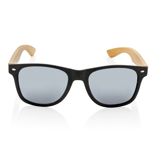 Lunettes de soleil en bambou et plastique recyclé RCS - 3