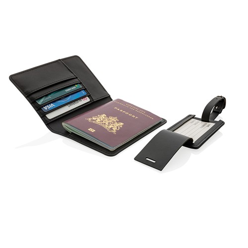 Set de voyage en PU recyclé GRS Swiss Peak - 5