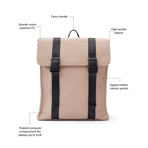 tiza gris Mochila VINGA Baltimore RCS