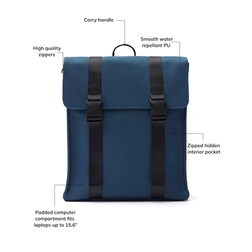 azul marino Mochila VINGA Baltimore RCS