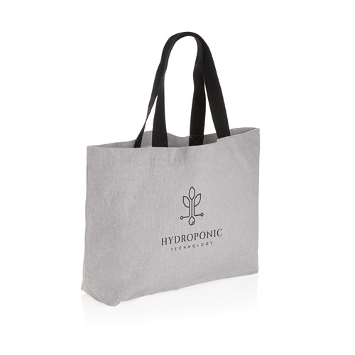 gray Tote grande de lona de 240 g/m² Impact Aware™ sin teñir
