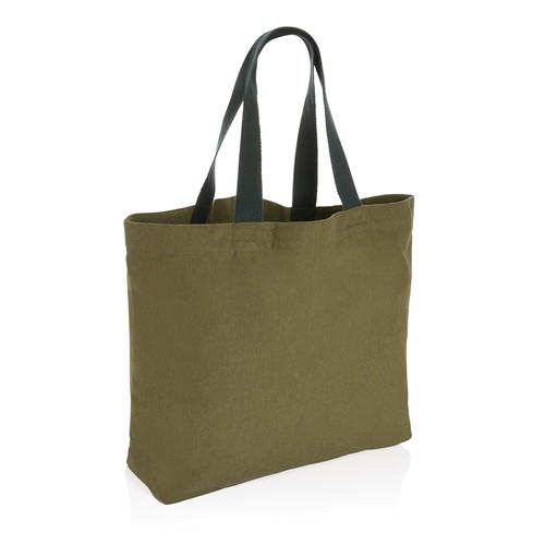 green Tote grande de lona de 240 g/m² Impact Aware™ sin teñir