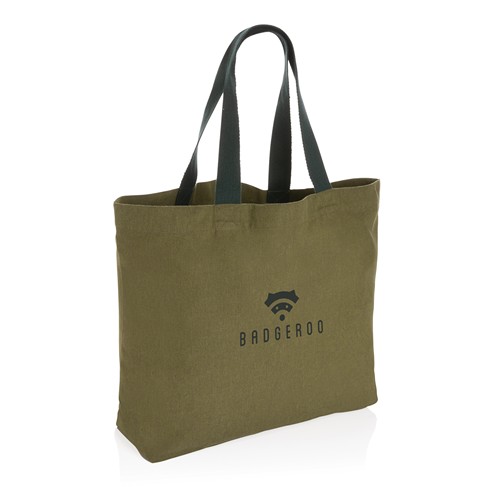 green Tote grande de lona de 240 g/m² Impact Aware™ sin teñir