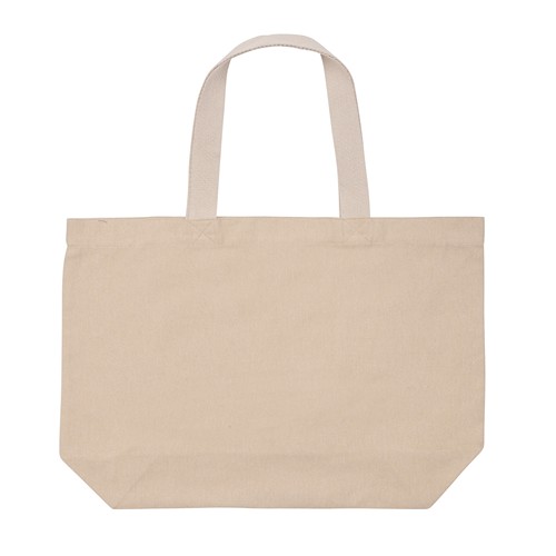 marrón Tote grande de lona de 240 g/m² Impact Aware™ sin teñir