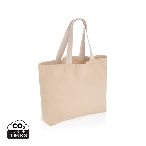 marrón Tote grande de lona de 240 g/m² Impact Aware™ sin teñir
