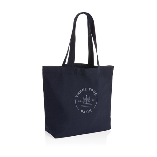 azul marino Bolsa compra de lona Impact Aware™ de 240 g/m² con bolsillo