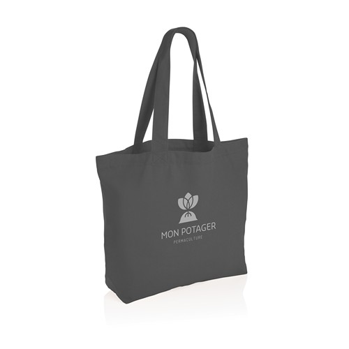antracita Bolsa compra de lona Impact Aware™ de 240 g/m² con bolsillo