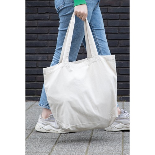 de blanco Bolsa compra de lona Impact Aware™ de 240 g/m² con bolsillo