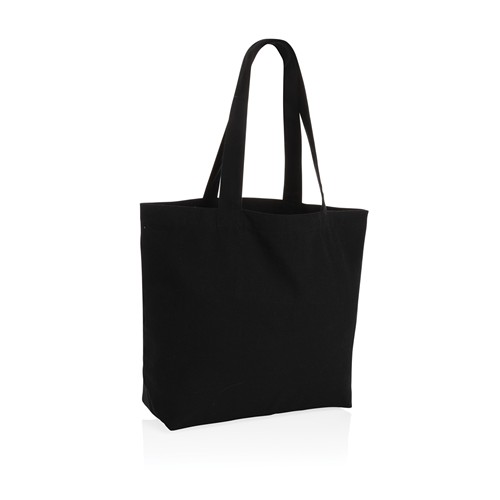 black Bolsa compra de lona Impact Aware™ de 240 g/m² con bolsillo
