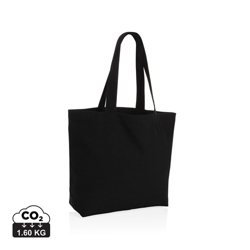 black Bolsa compra de lona Impact Aware™ de 240 g/m² con bolsillo