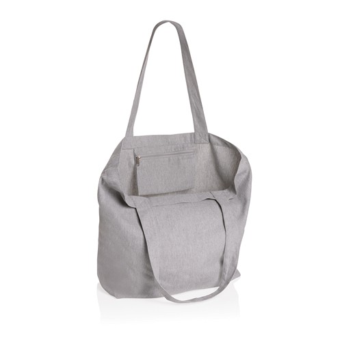 gray Bolsa compra de lona Impact Aware™ de 240 g/m² con bolsillo