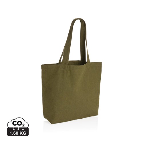 green Bolsa compra de lona Impact Aware™ de 240 g/m² con bolsillo