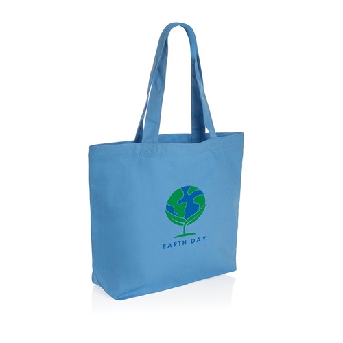 azul claro Bolsa de compra de lona Impact Aware™ de 240 g/m²