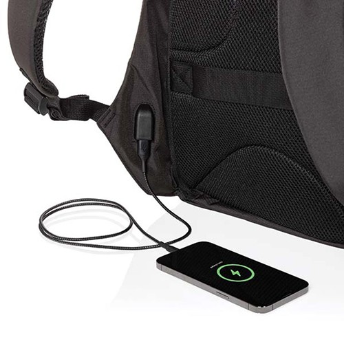 black Mochila para portátil de 15,6