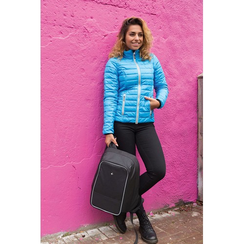 black Mochila para portátil de 15,6