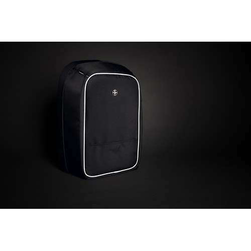 black Mochila para portátil de 15,6