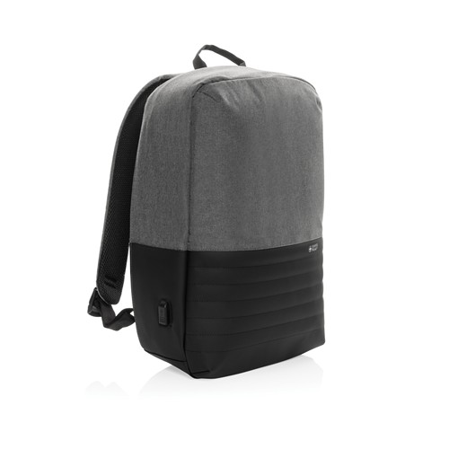 gray Mochila antirrobo ordenador 15,6¨ Swiss Peak AWARE™ RFID