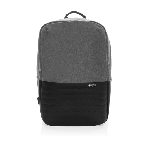gray Mochila antirrobo ordenador 15,6¨ Swiss Peak AWARE™ RFID