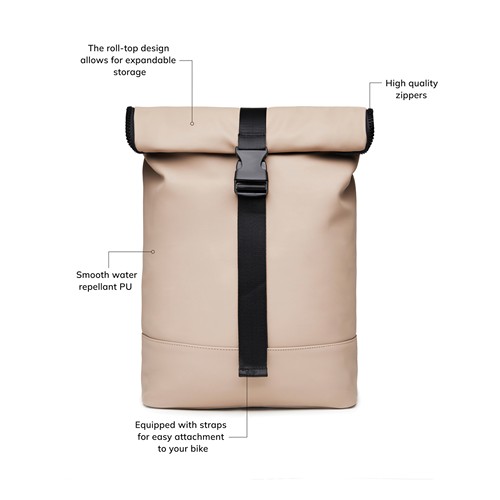 tiza gris Mochila VINGA de bici Baltimore RCS