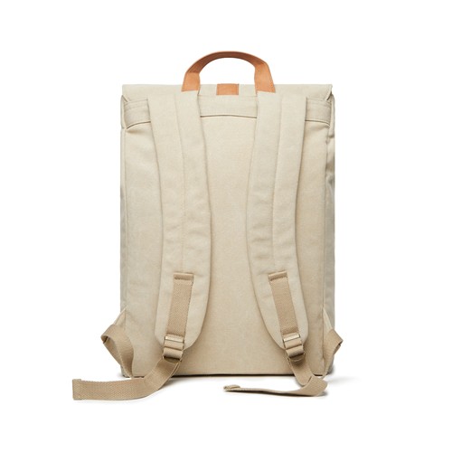 beis Mochila VINGA Bosler GRS lona reciclada