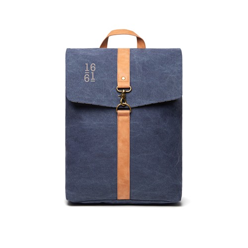 azul marino Mochila VINGA Bosler GRS lona reciclada