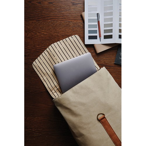 beis VINGA Mochila Bosler GRS lona reciclada