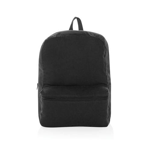 black Mochila de lona Impact Aware™ de 285 g/m² sin teñir