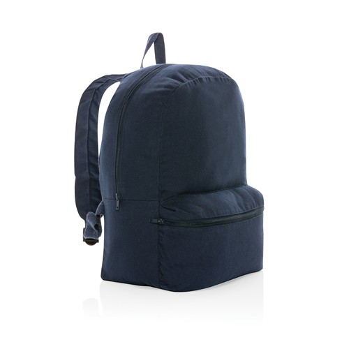 azul marino Mochila de lona Impact Aware™ de 285 g/m² sin teñir