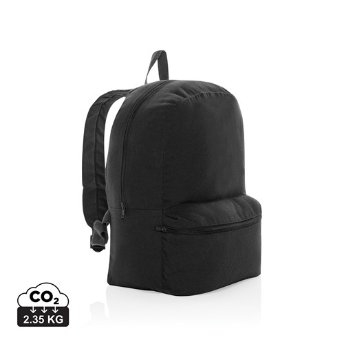 black Mochila de lona Impact Aware™ de 285 g/m² sin teñir