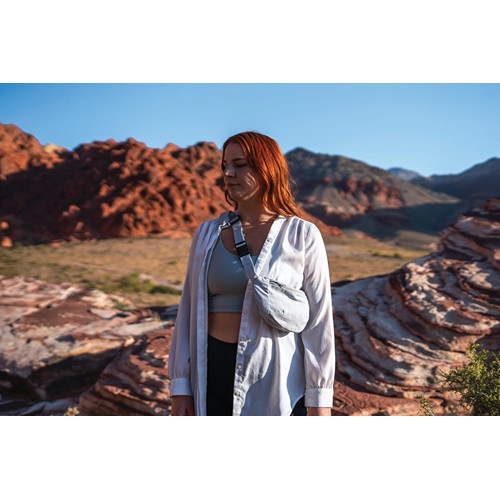 gray Riñonera Impact AWARE™ 285gsm rcanvas sin teñir