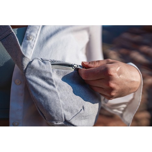 gray Riñonera Impact AWARE™ 285gsm rcanvas sin teñir