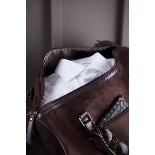 marrón VINGA Bolsa de fin de semana Hunton