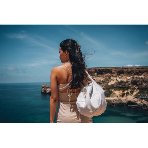 Sac de sport en toile recyclée et non teintée Impact AWARE™ - 9