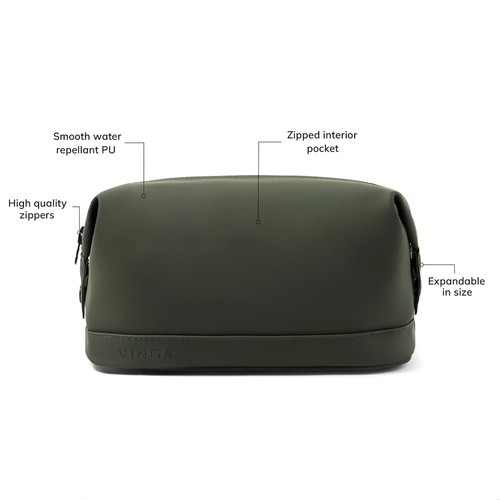 VINGA Baltimore Wash Bag VINGA Baltimore Wash Bag