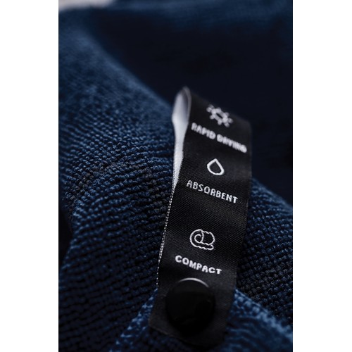 blue VINGA toalla seca activa pequeña GRS RPET