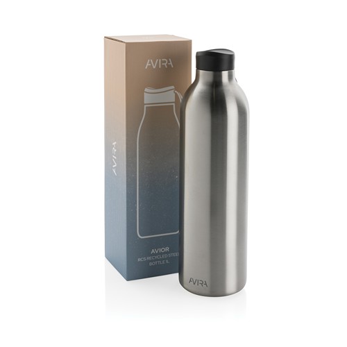 plateado Botella Avira acero RCS 1L