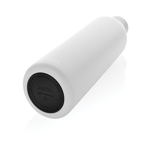 white Botella Avira acero RCS 1L