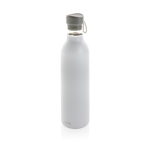 white Botella Avira Avior 1L de acero RCS