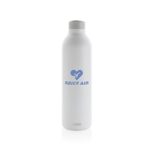 white Botella Avira acero RCS 1L