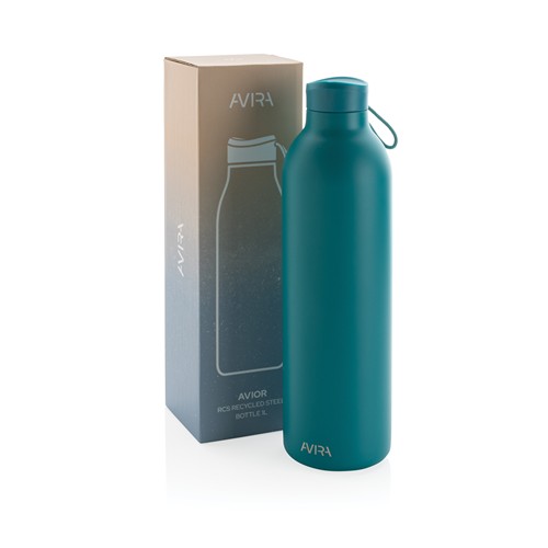turquesa Botella Avira acero RCS 1L