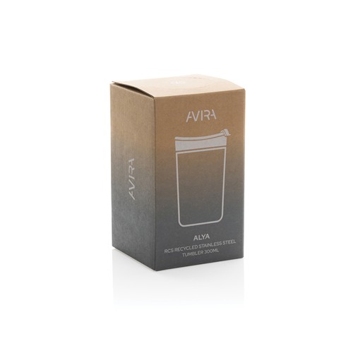 Mug 300ml en acier recyclé RCS Avira Alya - 4