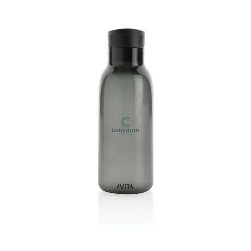 black Botella Avira Atik RCS PET Reciclado 500 ml
