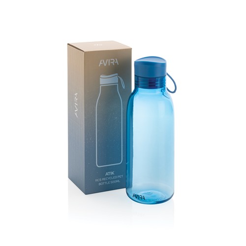blue Botella Avira Atik RCS PET Reciclado 500 ml