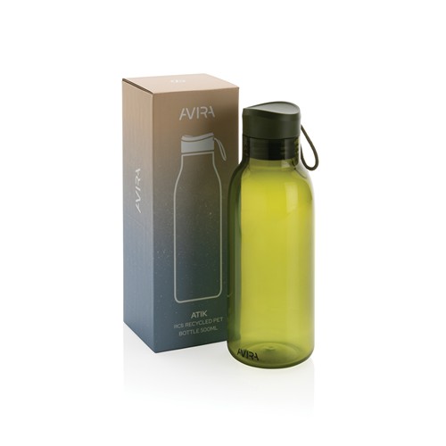 green Botella Avira Atik RCS PET Reciclado 500 ml