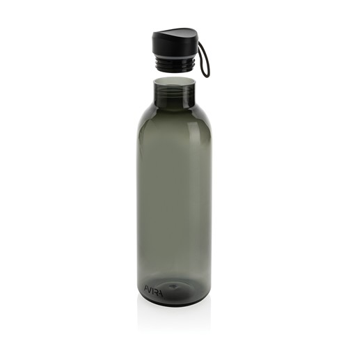 black Botella Avira Atik RCS PET Reciclado 1L