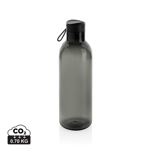 black Botella Avira Atik RCS PET Reciclado 1L