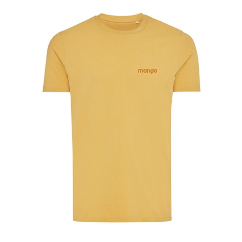 ocre Camiseta IQONIQ Bryce algodón reciclado